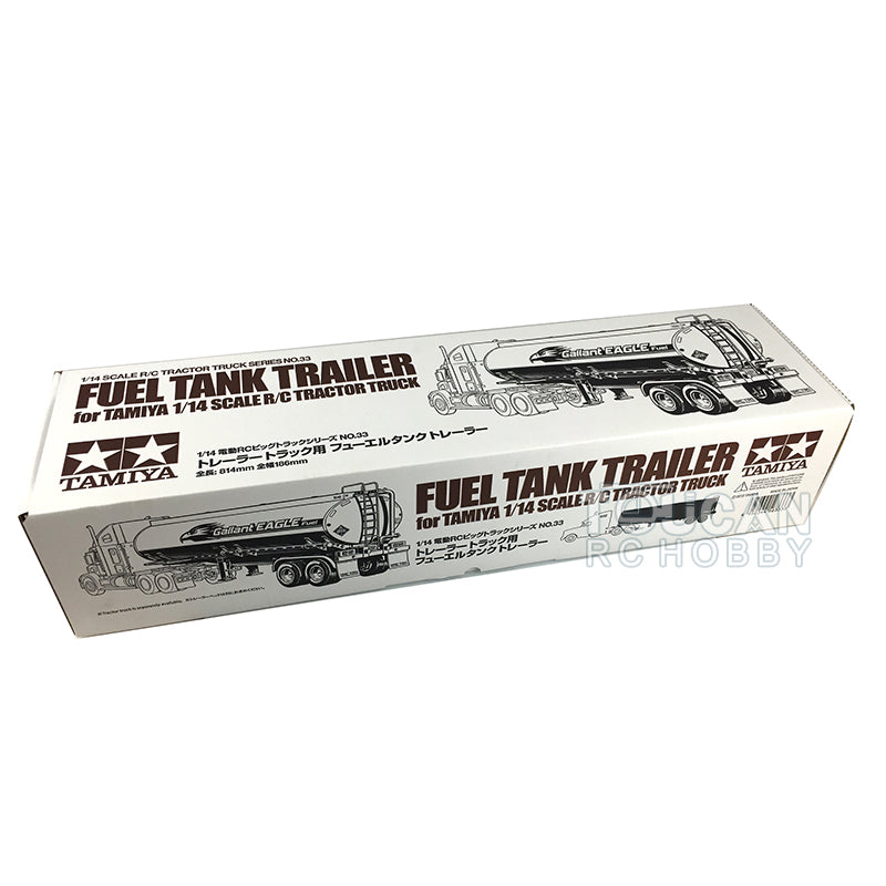 Tamiya 1/14 RC Sattelzugmaschine Ferngesteuerter Heizöltank Tankanhänger 6333 GALLANT-EAGLE KIT DIY Hobby Modell