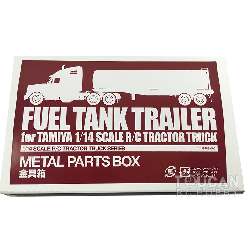 Tamiya 1/14 RC Sattelzugmaschine Ferngesteuerter Heizöltank Tankanhänger 6333 GALLANT-EAGLE KIT DIY Hobby Modell