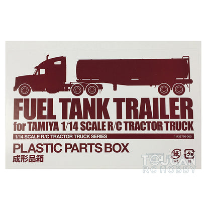 Tamiya 1/14 RC Sattelzugmaschine Ferngesteuerter Heizöltank Tankanhänger 6333 GALLANT-EAGLE KIT DIY Hobby Modell