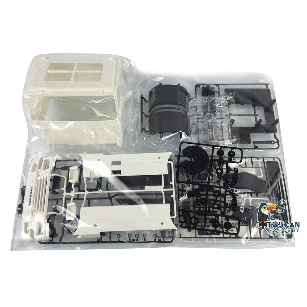 TOUCAN RC HOBBY Unassembled 1/14 56312 FH12 420 RC Tractor Electric Vehicle Radio Controlled Truck Hobby Model KIT 540 Motor