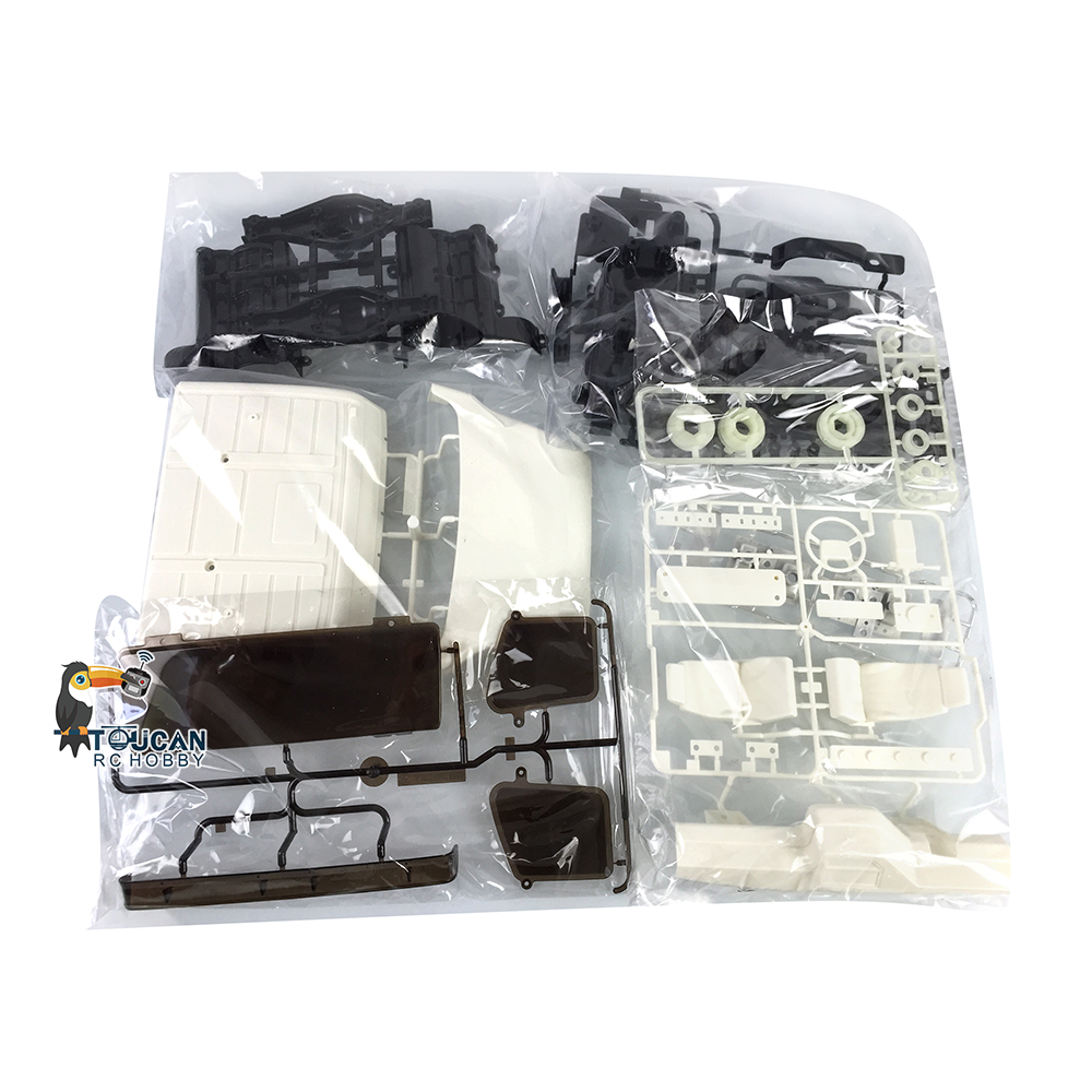 TOUCAN RC HOBBY Unassembled 1/14 56312 FH12 420 RC Tractor Electric Vehicle Radio Controlled Truck Hobby Model KIT 540 Motor