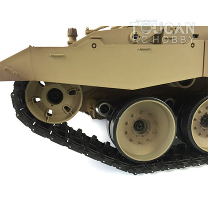Henglong 1/16 2.4G TK7.0 Plastic British Challenger II 3908 RTR RC Tank Armored Vehicle Model BB Unit Infrared Combat Smoke