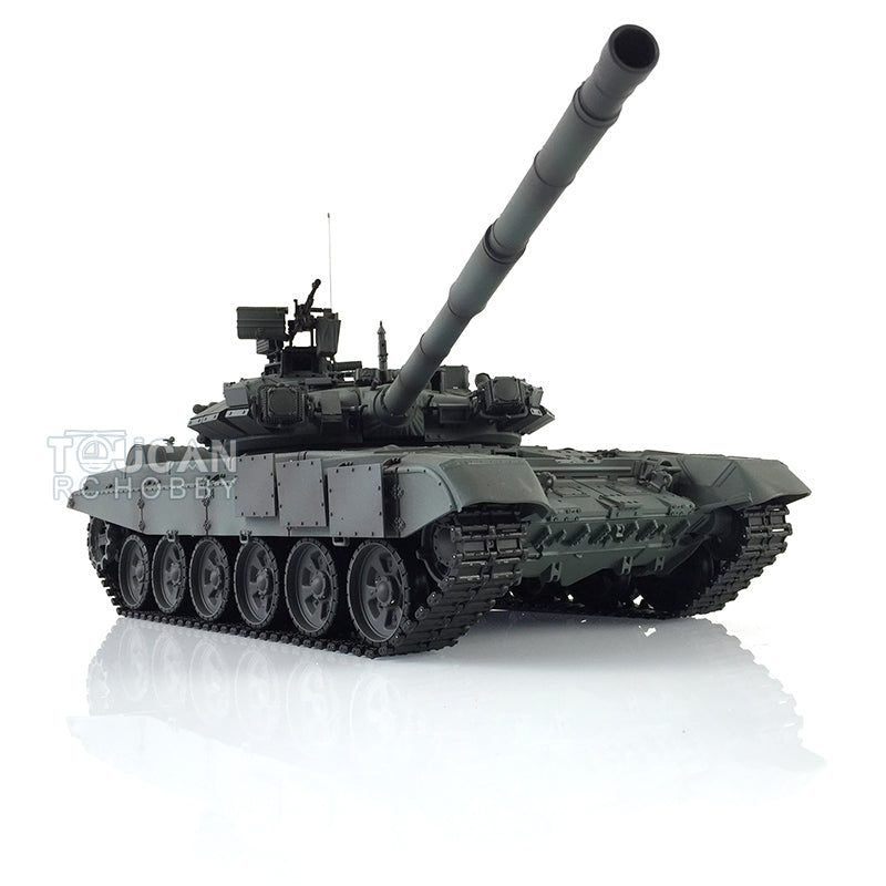 Henglong 1/16 Maßstab TK7.0 Russischer T90 Ferngesteuerter Ready To Run Tank 3938 W/ 360 Turm Metallketten Kettenräder Leiträder