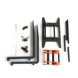 JDM Rubber Tyre/Metal Forklift/Manual Quick Release/Bucket/Cylinder/Relief Valve for 1/14 RC Loader Dump Truck Indoor Play