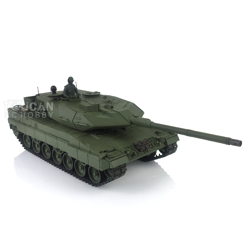 Henglong 1/16 TK7.0 Promotion German Leopard2A6 3889 RTR RC Tank Model IR BB Smoke Sound Steel Gearbox Metal Tracks Sprockets Idlers Wheels