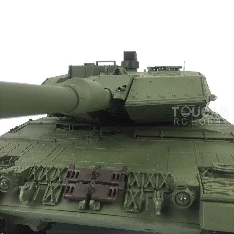 Henglong 2.4G 1/16 TK7.0 Plastic German Leopard2A6 RTR RC Tank Model 3889 BB Infrared Combat Smoke Light Sound System Metal Barrel