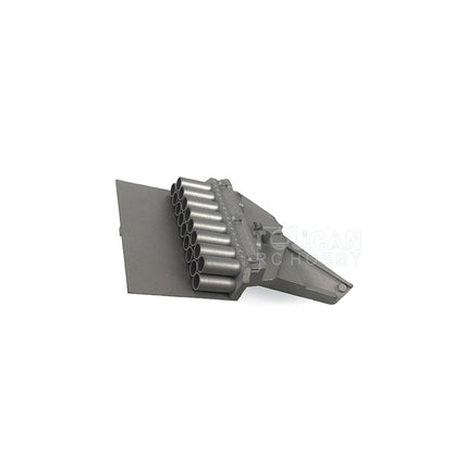 CS Metal Smoke Launchers Decoration Spare Parts For 1/16 Leopard2A6 Remote Control Tank 3889 DIY RC Vehicle Model Accessories
