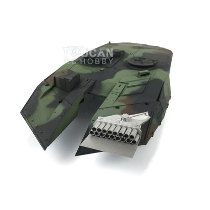 CS Metal Smoke Launchers Decoration Spare Parts For 1/16 Leopard2A6 Remote Control Tank 3889 DIY RC Vehicle Model Accessories
