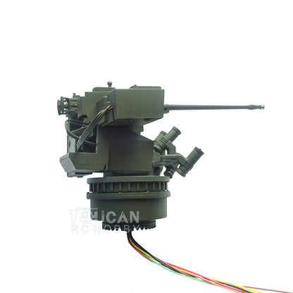 CS Metal Weapon Station Parts For 1/16 Leopard2A6 3889 Remote Control Tank TK16 Main Board RC DIY Vehicle Model Accessories