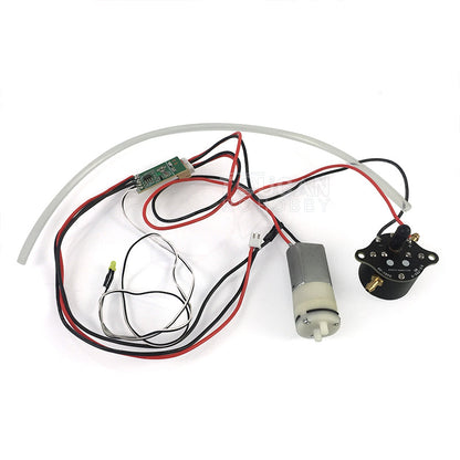 IN Stock Refitable Parts Open Fire Barrel Smoke Flash Light For DIY Henglong 1/16 TK6.0 7.0 7.1 RC Main Board RC Tank Parts DIY Model