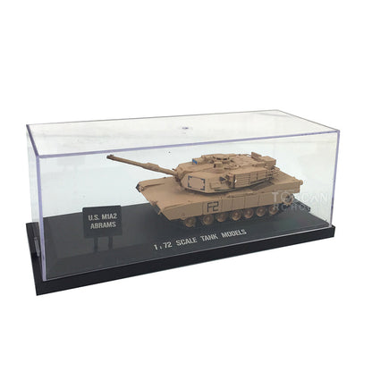 Henglong 1/72 Plastic 3818 Germany Tiger 1 3918 USA Abrams M1A2 Static Tank Model Display Model for Military Collection Enthusiasts