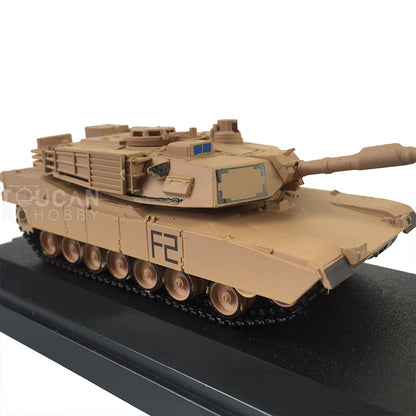 Henglong 1/72 Plastic 3818 Germany Tiger 1 3918 USA Abrams M1A2 Static Tank Model Display Model for Military Collection Enthusiasts