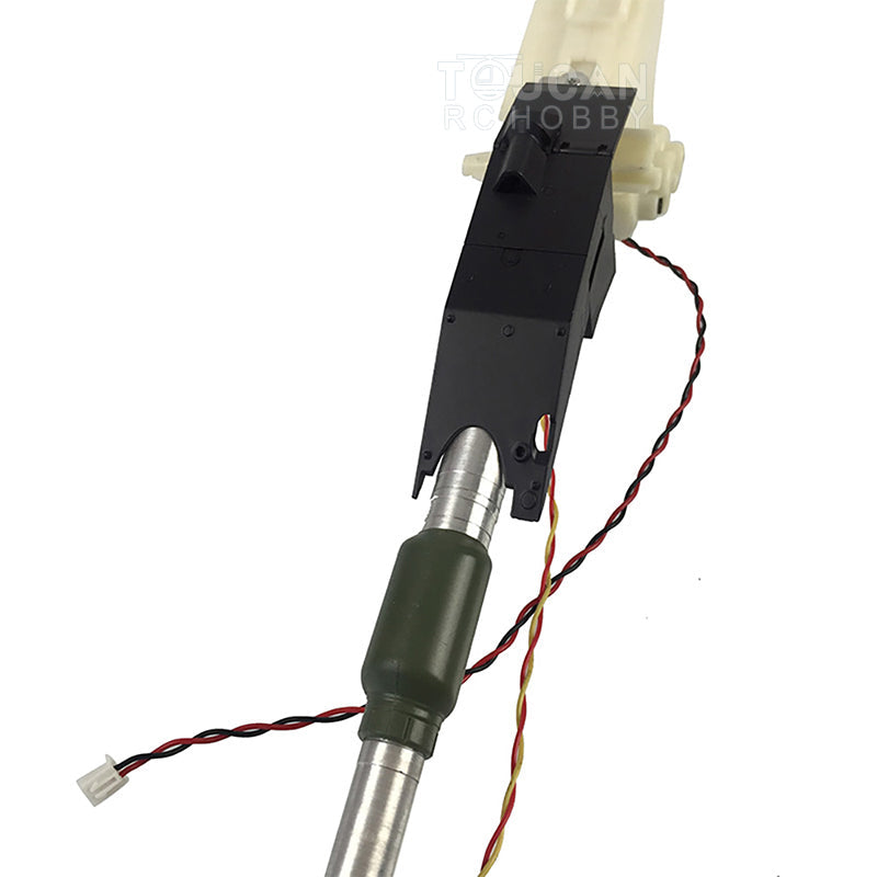 IN Stock Henglong 1/16 Metal Recoil Barrel BB Unit Barrel For 6.0 7.0 3918/3889/3879 RC Tank With Shooting Gearbox Wires Model Parts
