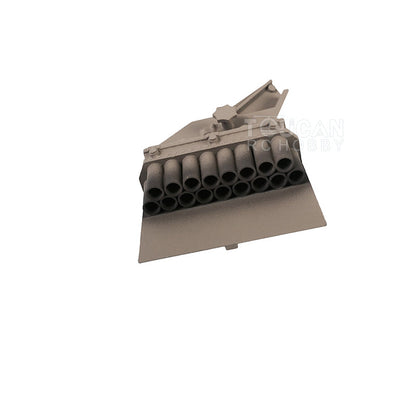 CS Metal Smoke Launchers Decoration Spare Parts For 1/16 Leopard2A6 Remote Control Tank 3889 DIY RC Vehicle Model Accessories