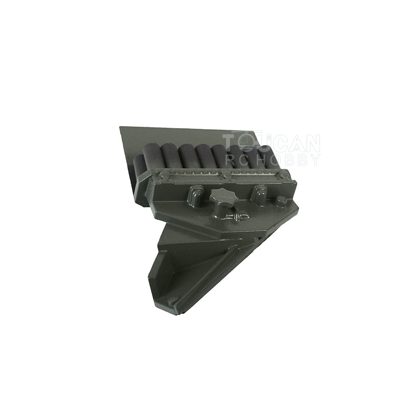 CS Metal Smoke Launchers Decoration Spare Parts For 1/16 Leopard2A6 Remote Control Tank 3889 DIY RC Vehicle Model Accessories