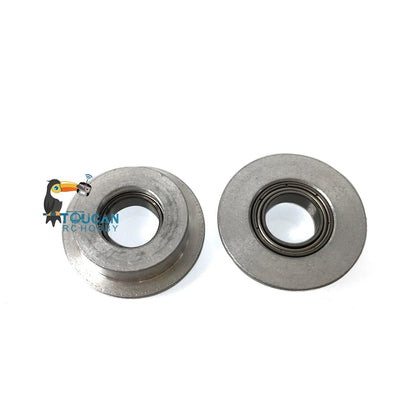 Heng Long Metal Tracks Sprockets Road Wheels Idlers Driving Axle Bearings Part For British Challenger II 3908 RC  Tank Model