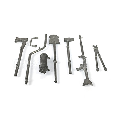 Zubehör Ersatzteile für 1/16 Henglong Deutscher Königstiger RC RTR Panzer 3888A Panzerkettenräder Laufketten Leiträder Laufräder