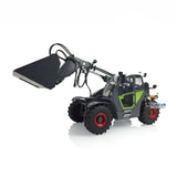 JDM-128 1/14 Metal RC Telescopic Hydraulic Forklift Multifunctional Model 4-Way Vavles Differential Lock 2Axles Steering