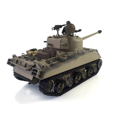 Henglong 1/16 TK7.0 Plastic 3898 USA M4A3 Sherman RTR RC Tank Barrel Recoil Smoke 360 Degrees Turret Infrared Combat BB Unit Sound Light