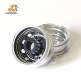 JDM Metal Front/Rear Wheel Hubs for 1/14 RC Dumper Tractor Truck Construction Vehicle High-end Model Enthusiasts
