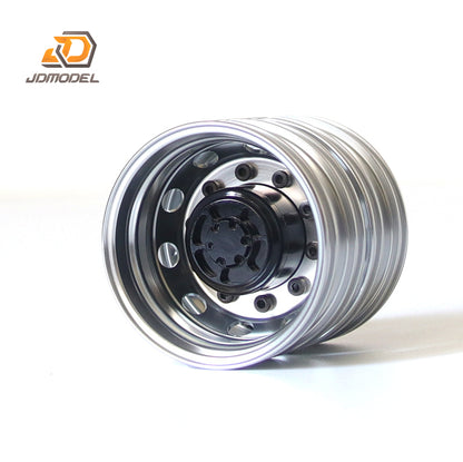 TOUCAN RC HOBBY JDM Metal Front/Rear Wheel Hubs for 1/14 RC Dumper Tractor Truck Construction Vehicle High-end Model Enthusiasts