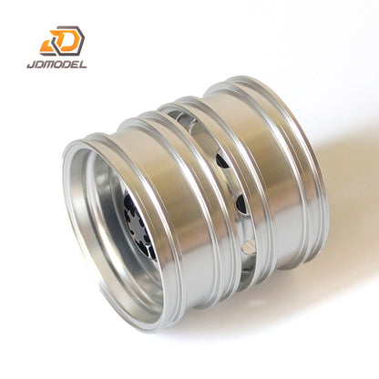 TOUCAN RC HOBBY JDM Metal Front/Rear Wheel Hubs for 1/14 RC Dumper Tractor Truck Construction Vehicle High-end Model Enthusiasts
