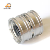 JDM Metal Front/Rear Wheel Hubs for 1/14 RC Dumper Tractor Truck Construction Vehicle High-end Model Enthusiasts