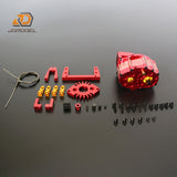 JDM 540 Brushed Motor/2-Speed Transmission for 1/14 RC Crawler Exploration Vehicle Scale Model Industrial Site