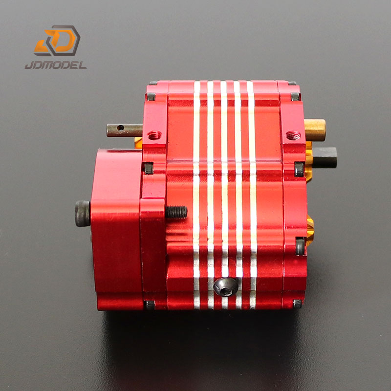 TOUCAN RC HOBBY JDM 540 Brushed Motor/2-Speed Transmission for 1/14 RC Crawler Exploration Vehicle Scale Model Industrial Site