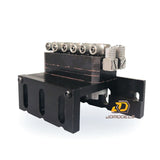 JDM 4CH/3CH Hydraulic Directional Valve for 1/14 RC Excavator Construction Engineering Vehicle Parts DIY Composite Model