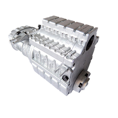 JDM Automatisches stufenloses Getriebe mit gebürstetem Motor für RC-Sattelzugwagen im Maßstab 1:14, TAMIYA LESU, Fernbedienungsmodell