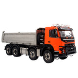 JDM-161 1/14 8*8 RC Hydraulische Dumper Lkw Fernbedienung Kipper I6S Radio Modell Metall Differential Sperre Achsen