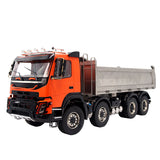 JDM-161 1/14 8*8 RC Hydraulische Dumper Lkw Fernbedienung Kipper I6S Radio Modell Metall Differential Sperre Achsen