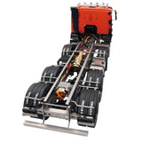 JDM-161 1/14 8*8 RC Hydraulische Dumper Lkw Fernbedienung Kipper I6S Radio Modell Metall Differential Sperre Achsen