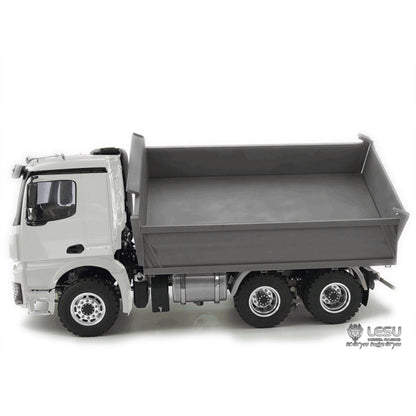 TOUCAN RC HOBBY LESU 1/14 Scale Remote Controlled 3348 3 Axles 6*6 Dumper Truck CarsMotor Servo ECS Sound and Light System Cabin