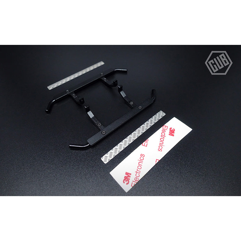 CAPO Werkzeugkasten TrailerHitch Gepäckträger Lichtsystem Rutschfeste Fußplatte für 1/18 CUB1 RC Crawler Modellautos Gepäckanhänger Teile