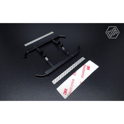 CAPO Werkzeugkasten TrailerHitch Gepäckträger Lichtsystem Rutschfeste Fußplatte für 1/18 CUB1 RC Crawler Modellautos Gepäckanhänger Teile