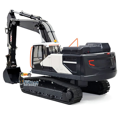 TOUCAN RC HOBBY MTM EC380 Metal 1/14 RC Hydraulic Excavator Remote Control Vehicle 5-ways Reserving Valve T12D Remote Controller for Adults