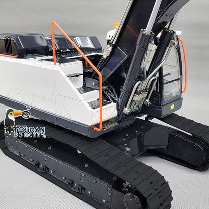 TOUCAN RC HOBBY MTM EC380 Metal 1/14 RC Hydraulic Excavator Remote Control Vehicle 5-ways Reserving Valve T12D Remote Controller for Adults