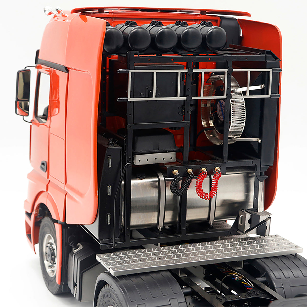 1/14 Metall 8x8 RC Traktor LKW Fernbedienung Auto Differentialsperre Motor Servo mit Lichtsystem Soundsystem