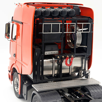 1/14 Metall 8x8 RC Traktor LKW Fernbedienung Auto Differentialsperre Motor Servo mit Lichtsystem Soundsystem