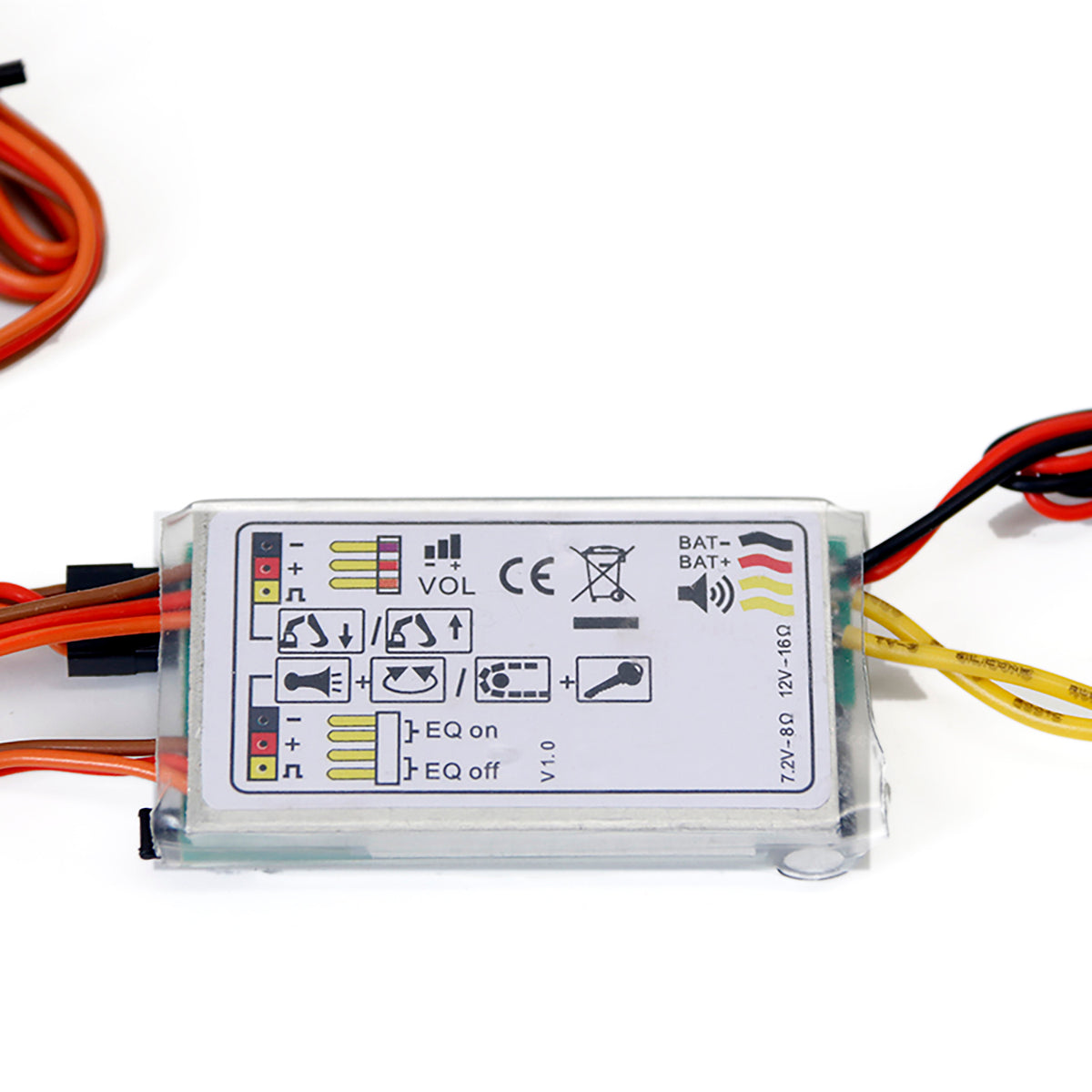 JDM 182 Soundsystemkabel für DIY JDM-1 1:12 JDM-106 1/14 Maßstab V2 RC Hydraulikbagger Funkgesteuertes LKW-Modell