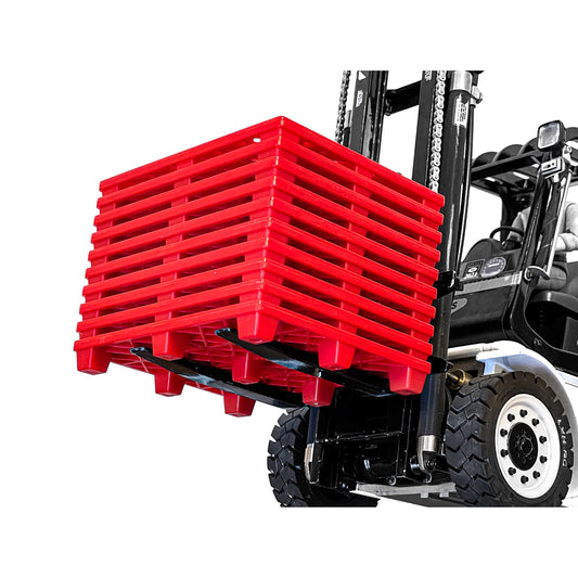 KABO Kabolite Rote Kunststoffpaletten 10 Stück für LESU-Fahrzeuge im Maßstab 1:14, ferngesteuerter Gabelstapler, Tamiya RC-LKW-Automodelle