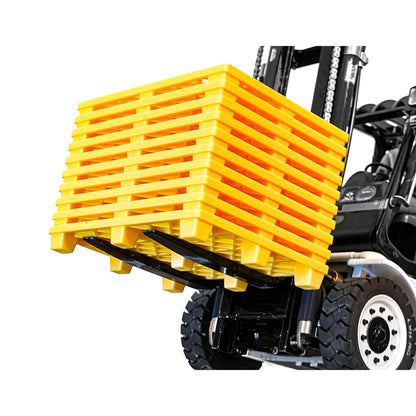 KABO Kabolite Rote Kunststoffpaletten 10 Stück für LESU-Fahrzeuge im Maßstab 1:14, ferngesteuerter Gabelstapler, Tamiya RC-LKW-Automodelle