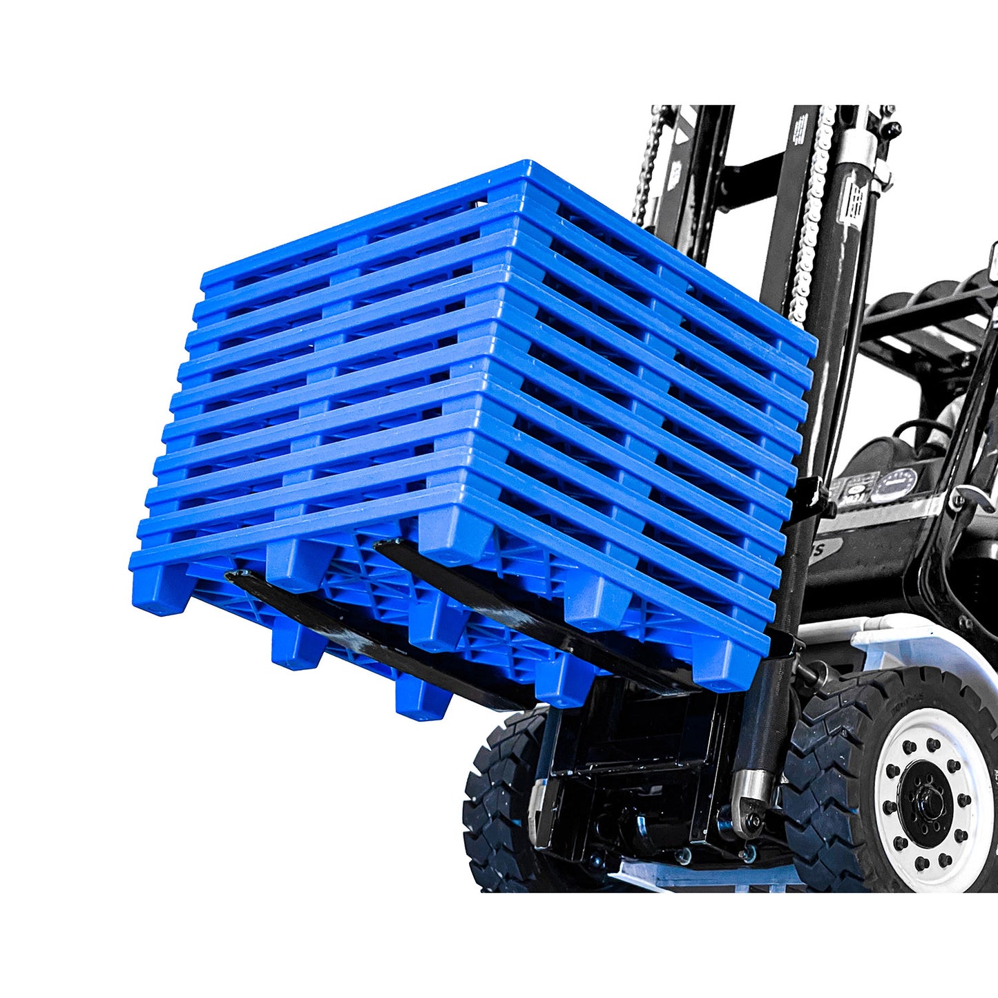 KABO Kabolite Rote Kunststoffpaletten 10 Stück für LESU-Fahrzeuge im Maßstab 1:14, ferngesteuerter Gabelstapler, Tamiya RC-LKW-Automodelle
