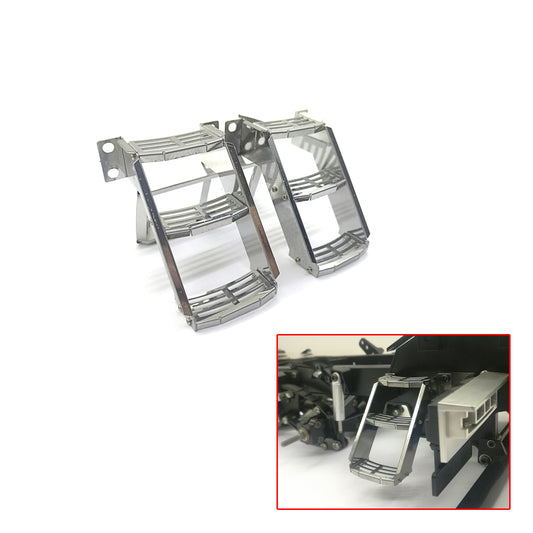 Grad 1/14 Skala Metall Leitern Pedal Glowing Draht Marker Lampe Transfer Fall Für Tamiya 56360 F16 RC Traktor Lkw Bau