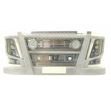 Grad Led Licht Metall Frontstoßstange DIY für Maßstab 1:14 RC Traktor LKW Baufahrzeug Modell Tamiya 56360