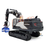 MTM EC380 1/14 Metal RC Hydraulic Excavator 6 Way Valve Quick Release Coupler T12D Radio Controller for Construction Collectors