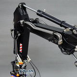 1/14 Full Metal Radio Control Hydraulic Excavator EC380 Assembled Painted Digger Model W/ Hydraulic Grab Metal Buckets Ripper