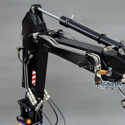 TOUCAN RC HOBBY MTM EC380 Metal 1/14 RC Hydraulic Excavator Remote Control Vehicle 5-ways Reserving Valve T12D Remote Controller for Adults